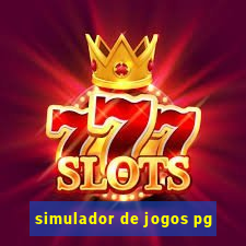 simulador de jogos pg